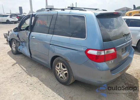 2005 Honda Odyssey Ex-L z USA, uszkodzony, nr VIN 5FNRL38745B056873